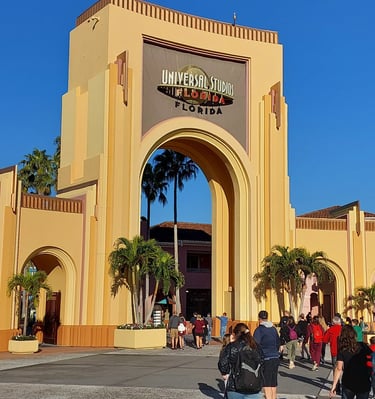Entrada da Universal Studios