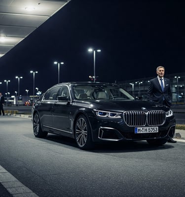 First-Class Black Car AirPort chauffeur service