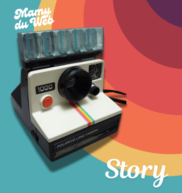 un polaroaid, equivalent des outils instagram