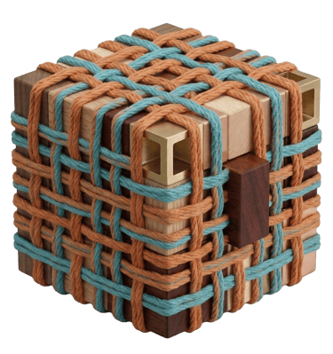 Un cube avec de la laine de Handiref