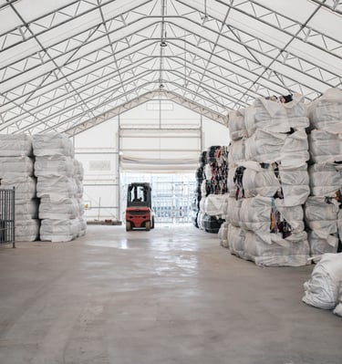 Presuotos produkcijos sandėlis