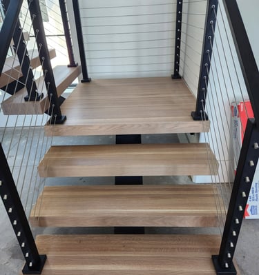 Installed this beautiful stair system.