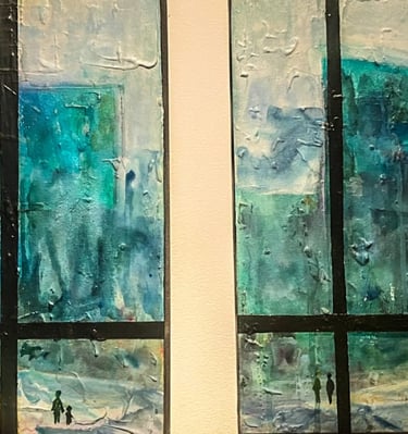 Complejidad - mixta sobre lienzo