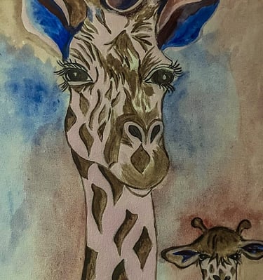 Las Jirafas - Arte figurativo