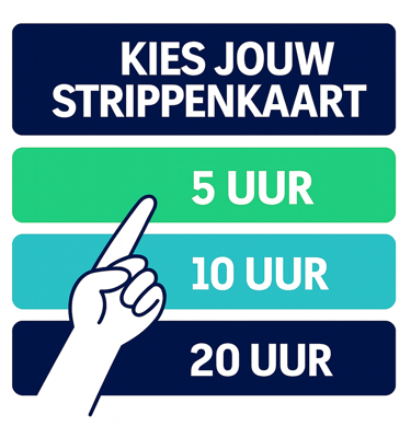 Kies jouw Marketing strippenkaart