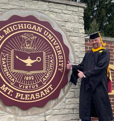 Master's Degree Graduation