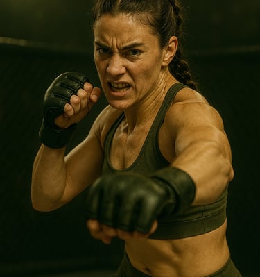 combattante de mma, octogone, mathilde declercq, preparateur mental, preparatrice mentale, coach mental ,  coach 
