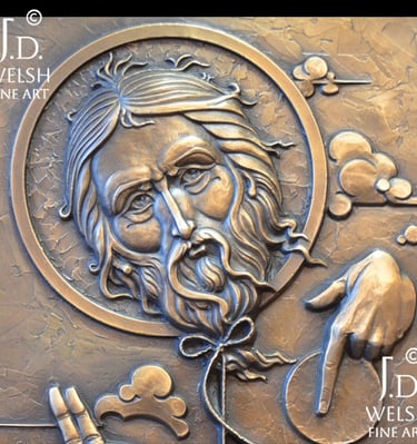 For the Lost Children - Lost Children's Icon - sacred art - Jeremiah D. Welsh - JD Welsh Fine Art