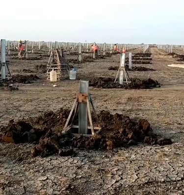 SOLAR PILING