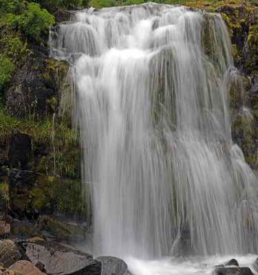 Icelandic waterfall