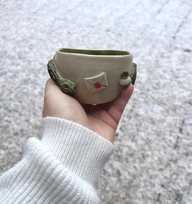 une tasse inspirée de l'univers Harry Potter