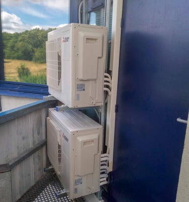 2 multisplits installés 