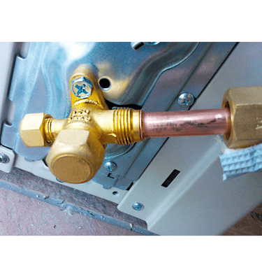 Dudgeon 3/8' sur un monosplit.