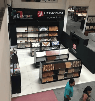 exhibidores en madera mdf 