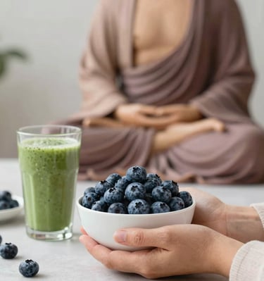 Meditation Ernährung und Gesundheitsberatung 