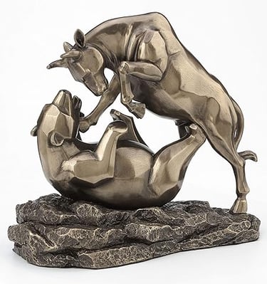 Touro e Urso de Wall Street