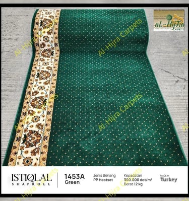 karpet istiqlal hijau