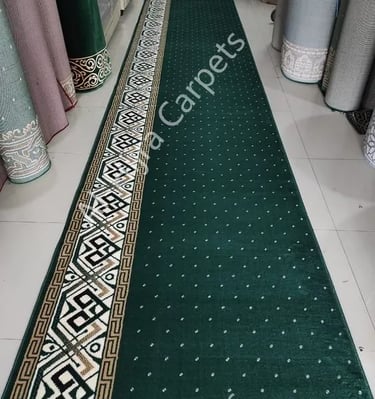 Karpet Masjid Jabal Nur Hijau Bintik