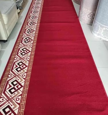 Karpet Masjid Jabal Nur Merah Polos