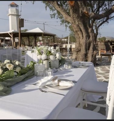 lighthouse wedding table