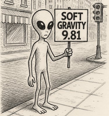 Soft Gravity 9.81 Alien