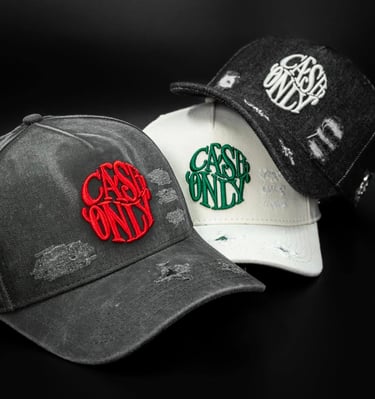 Gorras Cash Only