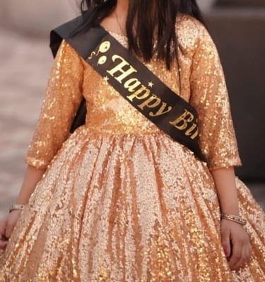 birthday theme dress, indian frocks for girls
