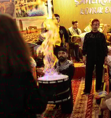 Şanlıruha Konukevi Ateş Şovu