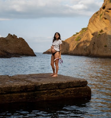 photo de grossesse brut 