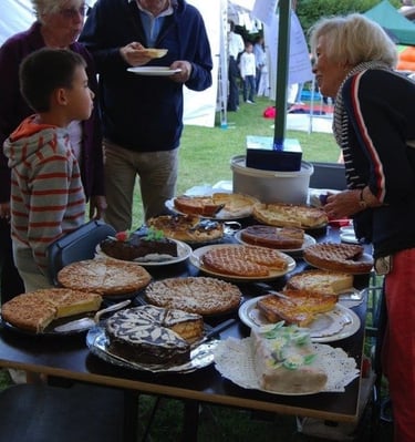 Vente de pâtisseries