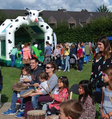 Photo d'ambiance à la fête de Kraainem