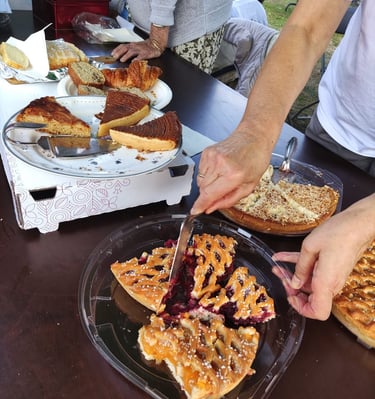 Vente de pâtisseries