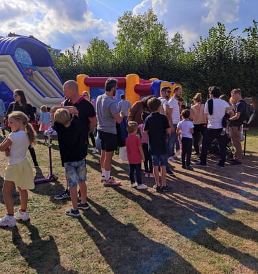 Photo d'ambiance à la fête de Kraainem
