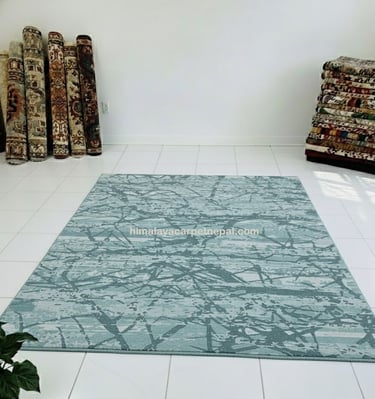 Custom bespoke handmade rugs crafted in Nepal – abstract design-Himalaya Carpet Industries