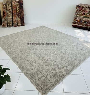 Custom bespoke handmade rugs crafted in Nepal – abstract design-Himalaya Carpet Industries