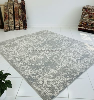 Custom bespoke handmade rugs crafted in Nepal – abstract design-Himalaya Carpet Industries