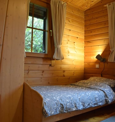 Schlafzimmer 3 Ferienhaus Kanada in Viechtach