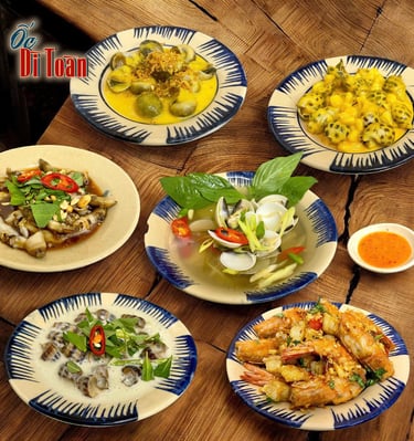 Combo best seller tai Ốc Dì Toàn - quán ốc ngon Nguyễn Gia Trí, Bình Thạnh
