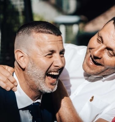 laughing men