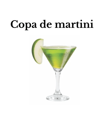 Copa de martini en alquiler