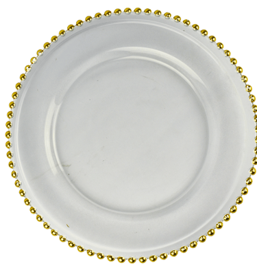 Plato de sitio bolas amarillas