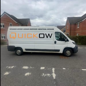 a van with a quick way to move the van