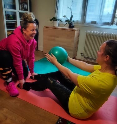 coaching domicile avec ballon