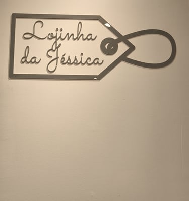 a nossa lojinha decorada