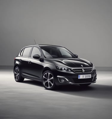 A sleek and modern car showroom featuring a line of luxury SUVs. The vehicles are displayed on a glossy white tiled floor under bright lighting, which enhances their metallic finishes. The cars are positioned in a spacious and well-lit environment, possibly indicating a high-end automobile dealership.