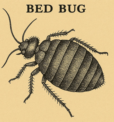 Image of a Bed Bug which Treat Pest Control Service takes care of