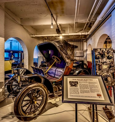 1908 Bailey Electric Phaeton Victoria