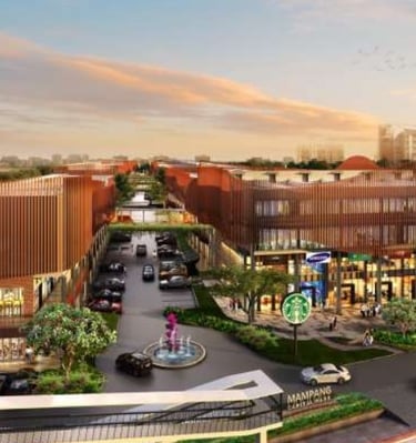 Desain Kawasan Perkantoran di Jakarta