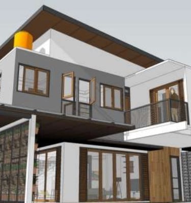 Desain Rumah Tinggal di Karawang