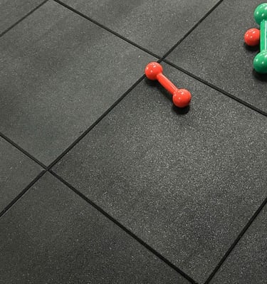 placa de borracha 50x50cm 15mm preto crossfit academia halter emborrachado